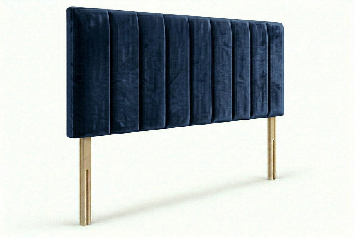 24" Upholstered Headboard – PLUSH Velvet Fabric