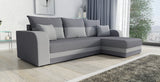CORNER SOFA BED HAWO 242cm universal RIGHT/LEFT CORNER / FOAM + SPINGS