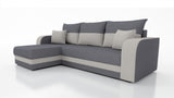 CORNER SOFA BED HAWO 242cm universal RIGHT/LEFT CORNER / FOAM + SPINGS