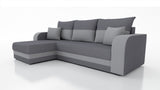 CORNER SOFA BED HAWO 242cm universal RIGHT/LEFT CORNER / FOAM + SPINGS