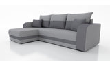 CORNER SOFA BED HAWO 242cm universal RIGHT/LEFT CORNER / FOAM + SPINGS