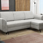 CORNER SOFA BED OSLO WITH OPTIONAL STOLLTHIS MODEL IS UNIVERSAL WHICH MEANS YOU CAN CHOOSE CORNER SIDE DURING ASSEMBLY3x PILLOWS INCLUDED2X STORAGE SPACE BONELL SPRINGS + FOAMAnna Furniture