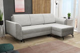 CORNER SOFA BED OSLO WITH OPTIONAL STOLLTHIS MODEL IS UNIVERSAL WHICH MEANS YOU CAN CHOOSE CORNER SIDE DURING ASSEMBLY3x PILLOWS INCLUDED2X STORAGE SPACE BONELL SPRINGS + FOAMAnna Furniture