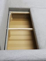 CORNER SOFA BED OSLO WITH OPTIONAL STOLLTHIS MODEL IS UNIVERSAL WHICH MEANS YOU CAN CHOOSE CORNER SIDE DURING ASSEMBLY3x PILLOWS INCLUDED2X STORAGE SPACE BONELL SPRINGS + FOAMAnna Furniture