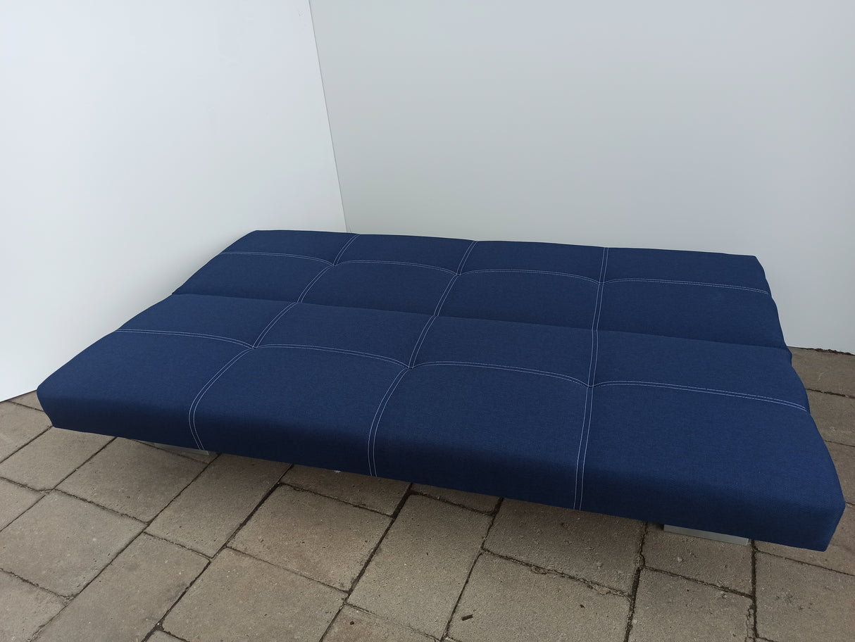 SOFA BED AXEL 195CM / SPRINGS + FOAMDimensions: (+/- 2cm) - width 195 cm- depth 91 cm- height 90 cm- 119/195 cm sleeping areaThe following were used for the production of the sofa:- a structure made of pine wood, chipboard and MDF board- the seat is made