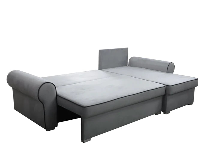 UNIVERSAL CORNER SOFA BED LORD 244cm 2X STORAGE SPACE 04+02 / FOAM