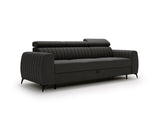 NOWOŚĆ!! SOFA Z FUNKCJĄ SPANIA AURA 258 CM, PIANKA + SPRĘŻYNY FALISTE, DOSTĘPNA W RÓŻNYCH KOLORACH