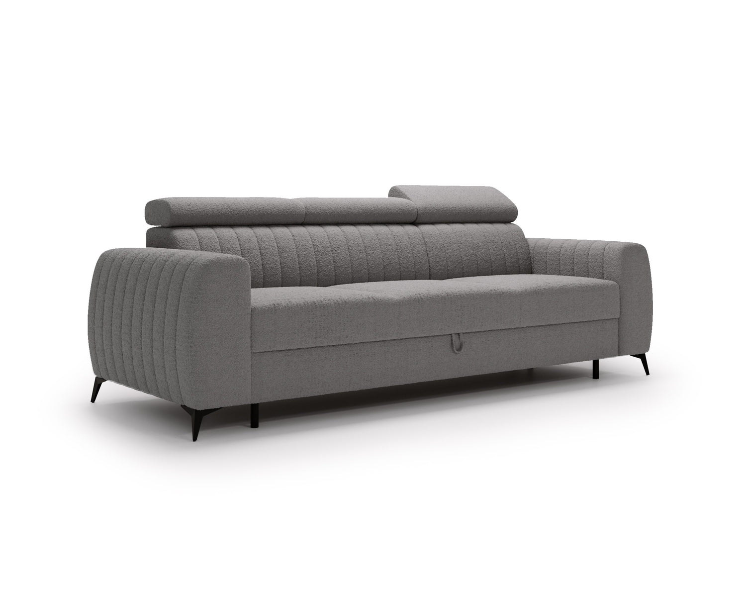 NOWOŚĆ!! SOFA Z FUNKCJĄ SPANIA AURA 258 CM, PIANKA + SPRĘŻYNY FALISTE, DOSTĘPNA W RÓŻNYCH KOLORACH
