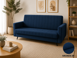 SOFA Z FUNKCJĄ SPANIA LINEA 218 CM / SPRĘŻYNY + PIANKA