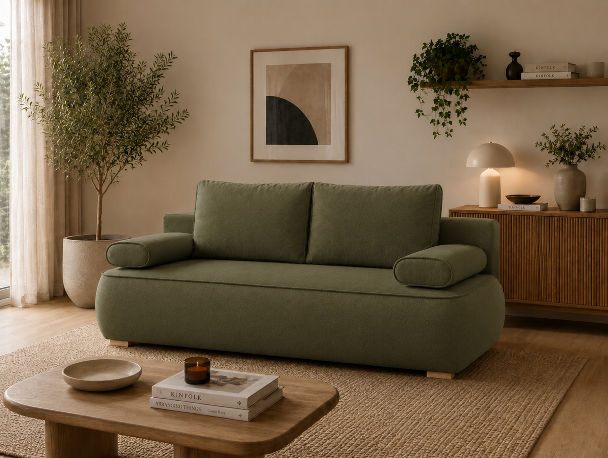 NOWOŚĆ!! SOFA Z FUNKCJĄ SPANIA BARI 215CM, DOSTĘPNA W RÓŻNYCH KOLORACH