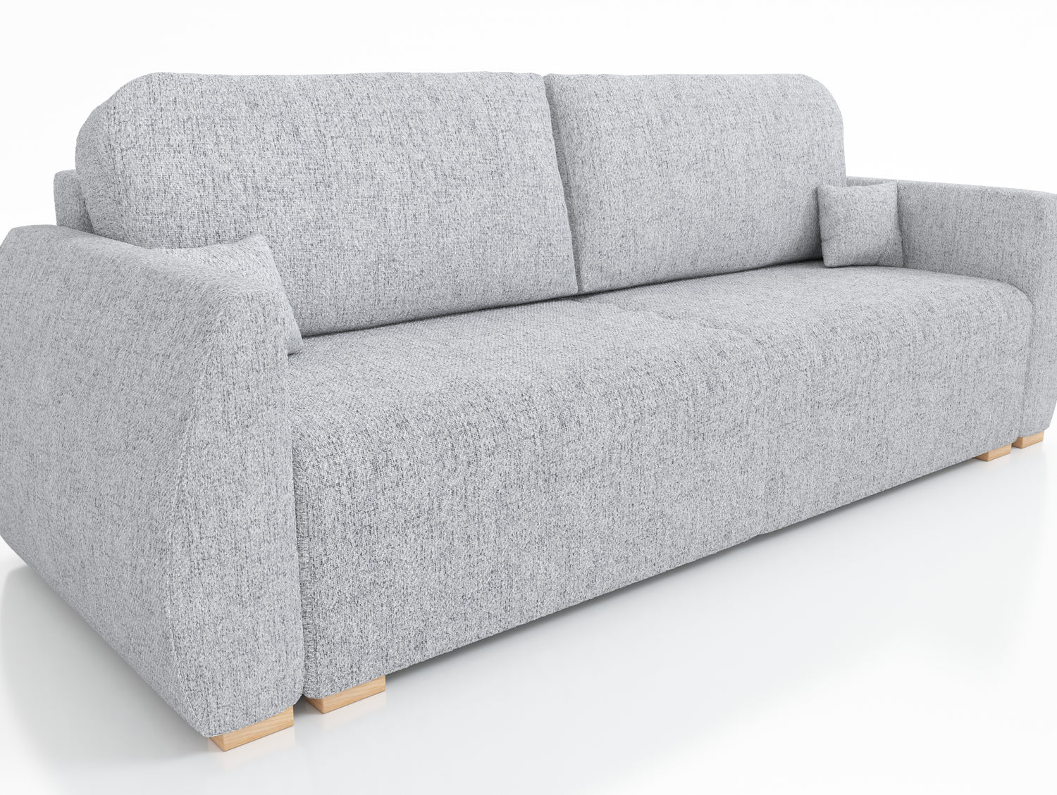 NOVINKA! ROZKLÁDACÍ POHOVKA DALIA 221CM BONELL Pružiny + PĚNA / VÝBĚR BARVY