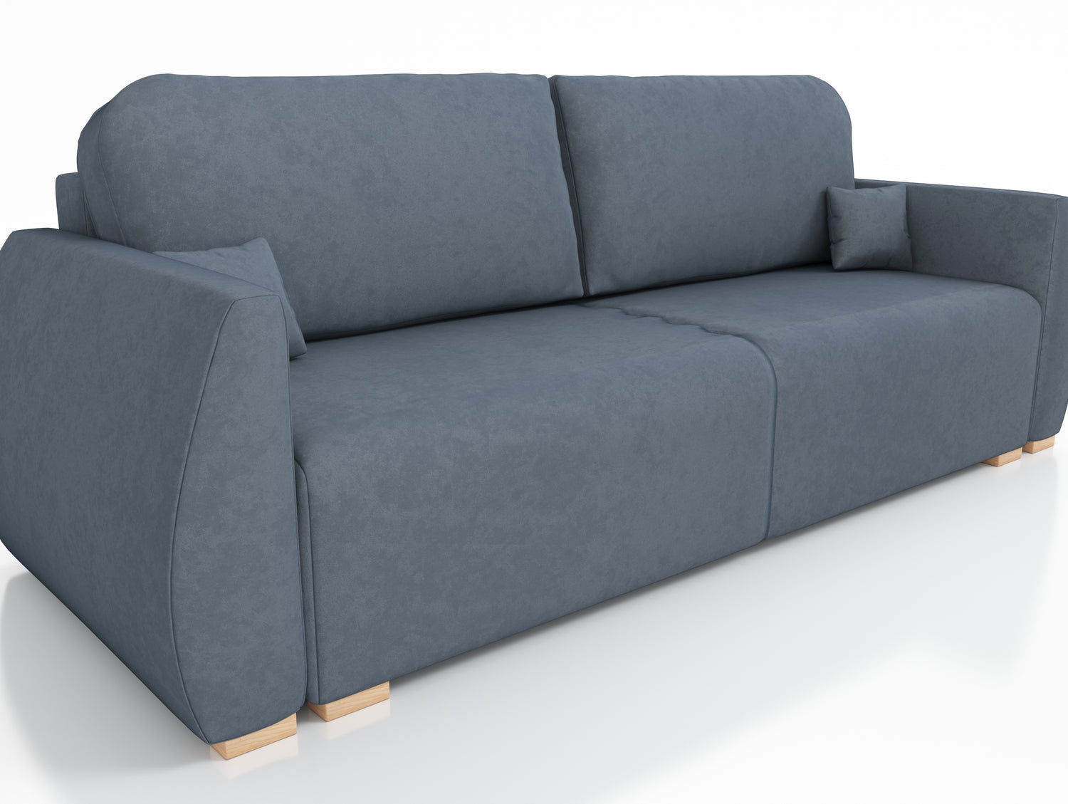 NOVINKA! ROZKLÁDACÍ POHOVKA DALIA 221CM BONELL Pružiny + PĚNA / VÝBĚR BARVY