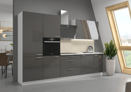 LARA KITCHEN SET CAPPUCINO GLOSSFunctions:silent closing systemThe set includes:lower cabinets:60 DK-210 2F - width: 60cm, depth: 57cm, height: 210cm,60 DP-210 2F - width: 60cm, depth: 57cm, height: 210cm,80 D 3S BB - width: 80cm, depth: 52cm, height: 82c