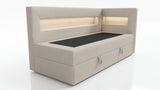 SINGLE BED ADA 100X200CM WITH LED LIGHT