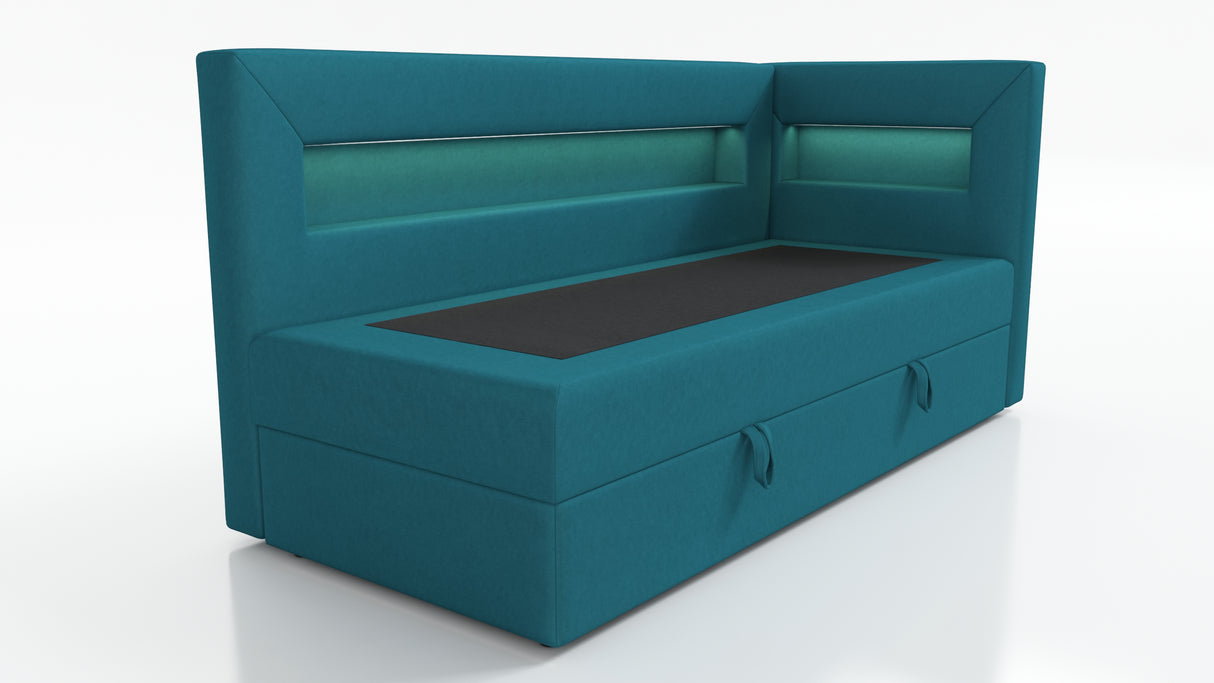 SINGLE BED ADA 100X200CM WITH LED LIGHT