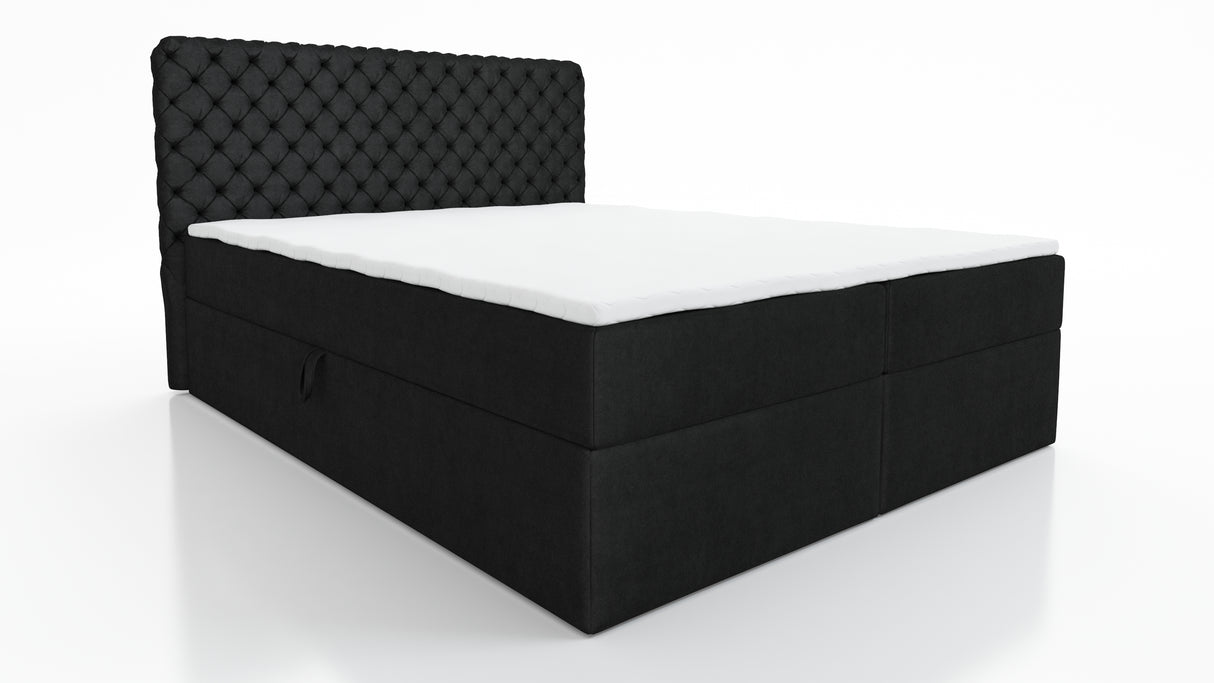 CONTINENTAL BED CHESTERFIELD 2X LIFT UP STORAGE BOX 140 / 160 / 180CM