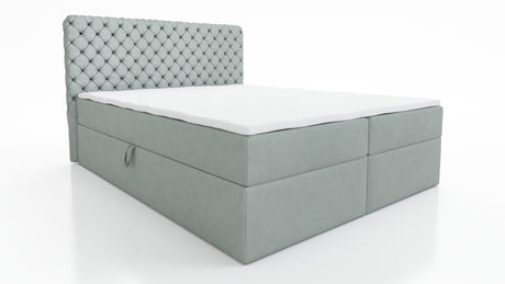 CONTINENTAL BED CHESTERFIELD 2X LIFT UP STORAGE BOX 140 / 160 / 180CM