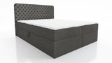 CONTINENTAL BED CHESTERFIELD 2X LIFT UP STORAGE BOX 140 / 160 / 180CM