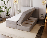 CONTINENTAL BED INES 2X LIFT UP STORAGE BOX 140 / 160 / 180CM
