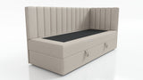 SINGLE BED LARA 90X200CM WITH LIGHT AND USB