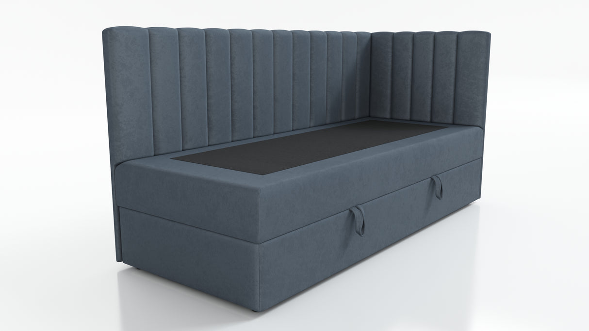 SINGLE BED LARA 90X200CM WITH LIGHT AND USB