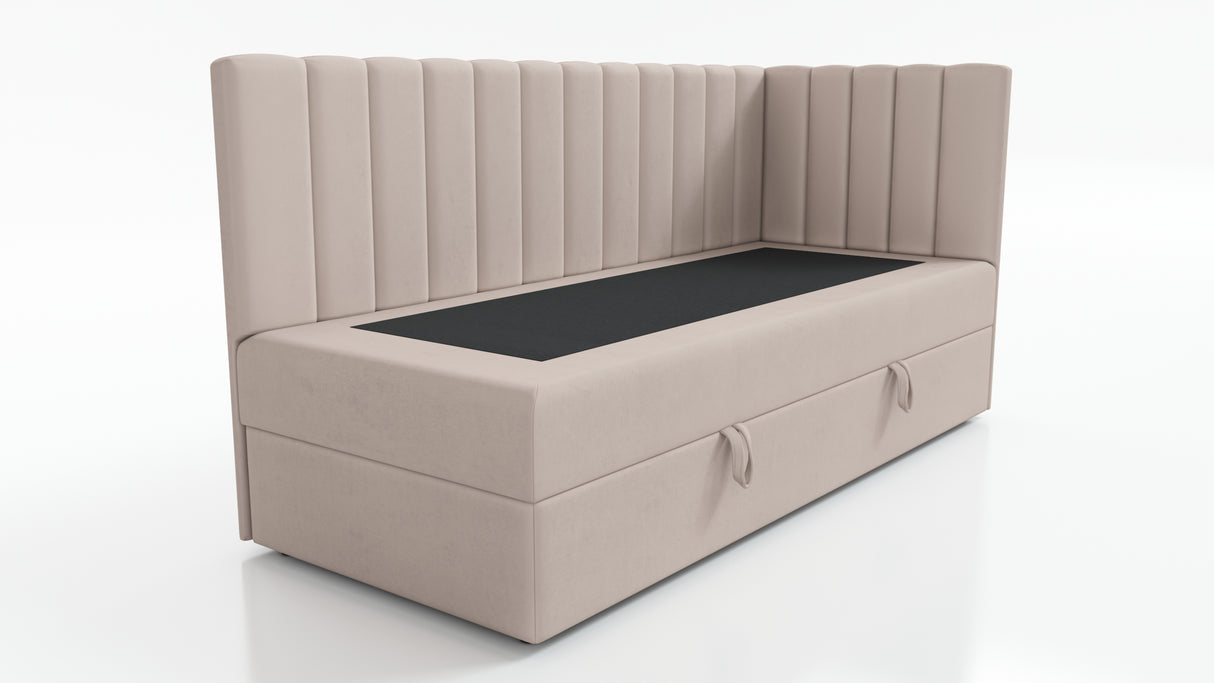 SINGLE BED LARA 90X200CM WITH LIGHT AND USB