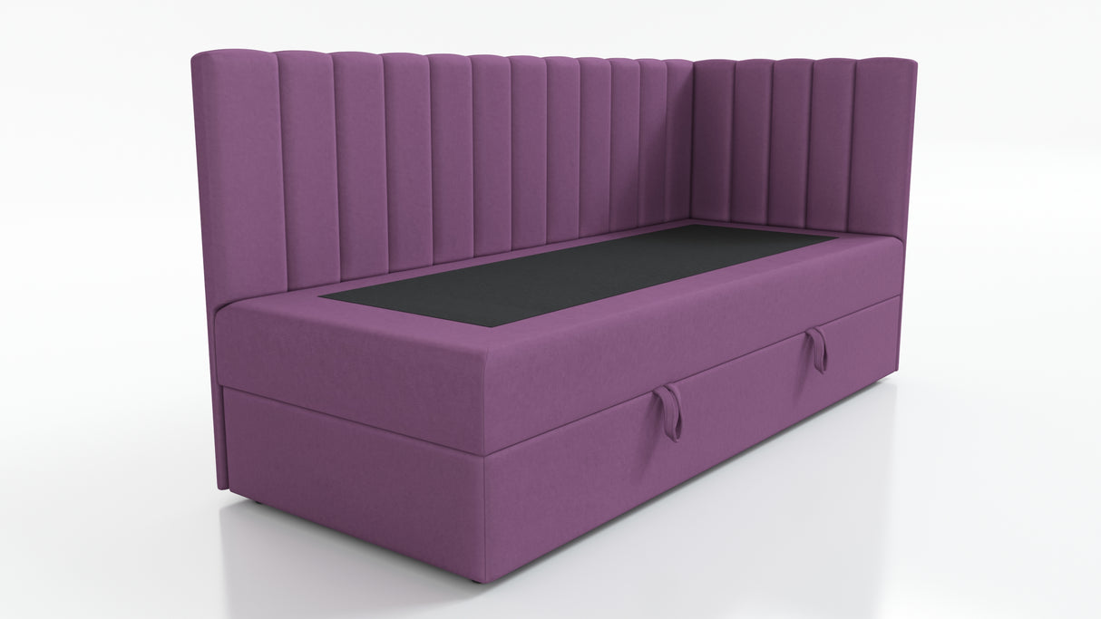 SINGLE BED LARA 90X200CM WITH LIGHT AND USB