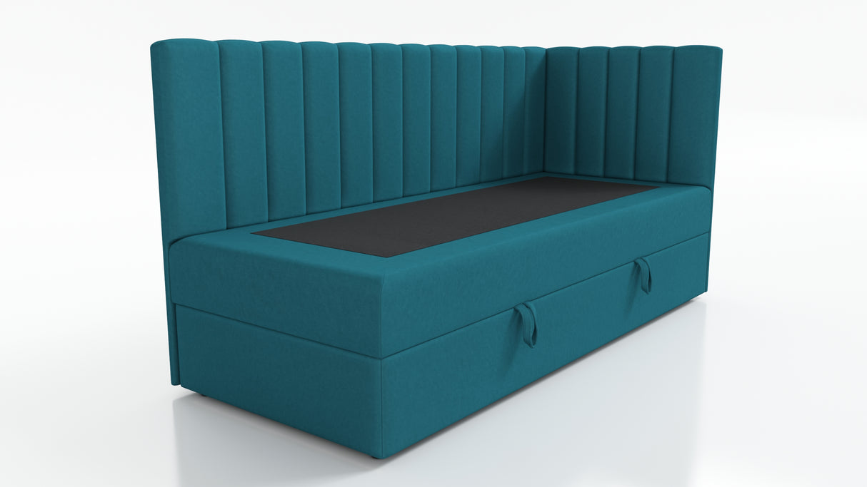 SINGLE BED LARA 90X200CM WITH LIGHT AND USB