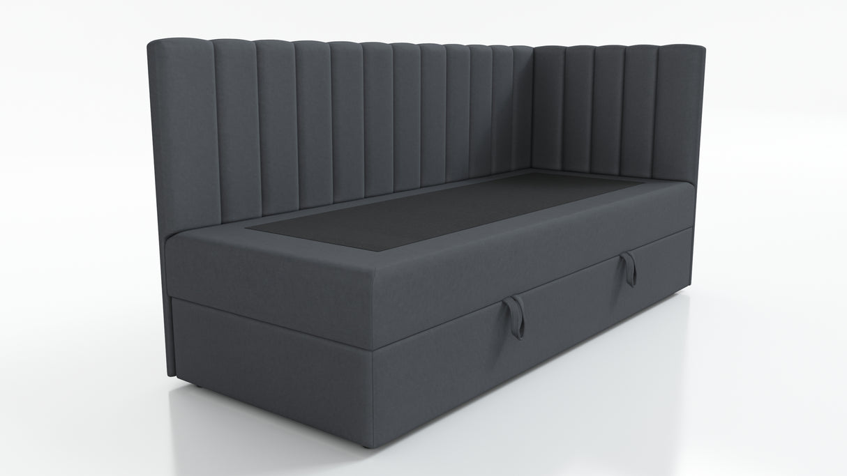 SINGLE BED LARA 90X200CM WITH LIGHT AND USB