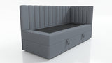 SINGLE BED LARA 90X200CM WITH LIGHT AND USB