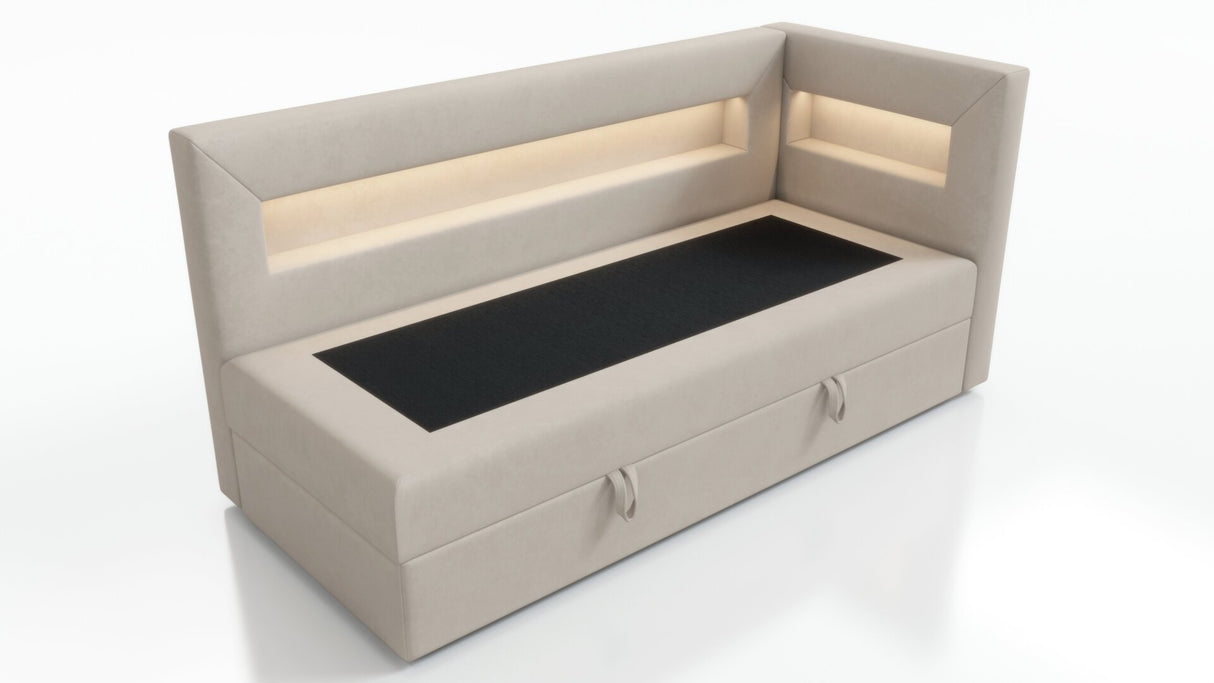 SINGLE BED ADA 100X200CM WITH LED LIGHT