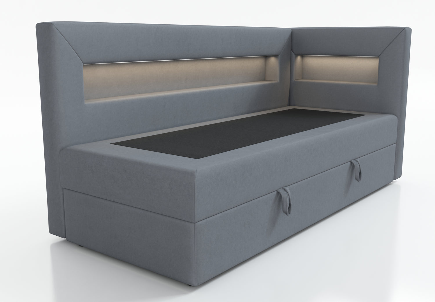 SINGLE BED ADA 80X200CM WITH LED LIGHT