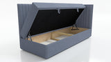 SINGLE BED MOLI 100X200CM WITH LIGHT AND USB