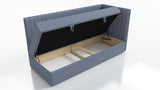 SINGLE BED MOLI 100X200CM WITH LIGHT AND USB