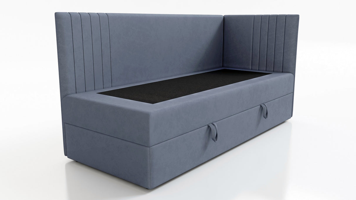SINGLE BED MOLI 90X200CM WITH LIGHT AND USB