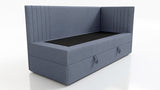 SINGLE BED MOLI 100X200CM WITH LIGHT AND USB