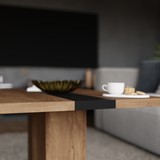 COFFEE TABLE BEN LEFKAS AND BLACK 110X60CM - Anna Furniture