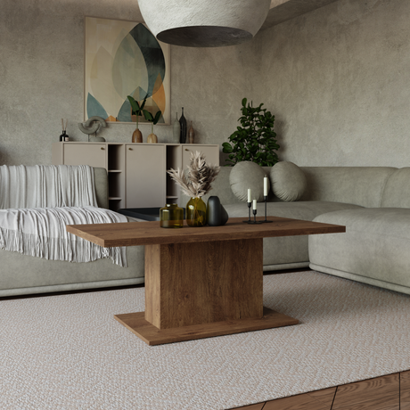 COFFEE TABLE BRISTOL LEFKAS 110X60CM - Anna Furniture