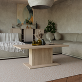 COFFEE TABLE BRISTOL SONOMA 110X60CM - Anna Furniture