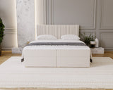 CONTINENTAL BED MALDO 2X LIFT UP STORAGE BOX 140 / 160 / 180CM