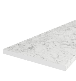 CARARA MARBLE S63009MS-38MM COUNTERTOPTHE PRICE IS FOR 1 RUNNING METERDimensions thickness: 38mm (3.8cm) depth: 600mm (60cm) maximum length: 4000mm (400cm)Anna Furniture