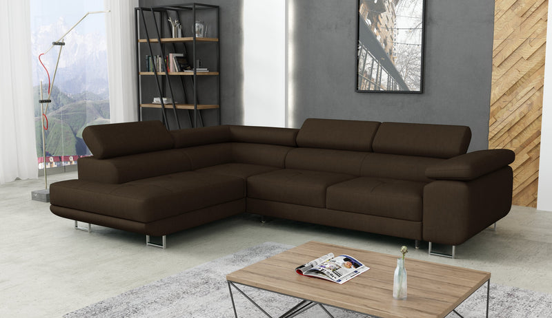 CORNER SOFA BED CALIPSO 275CM KRONOS06 / SPRINGS + FOAM