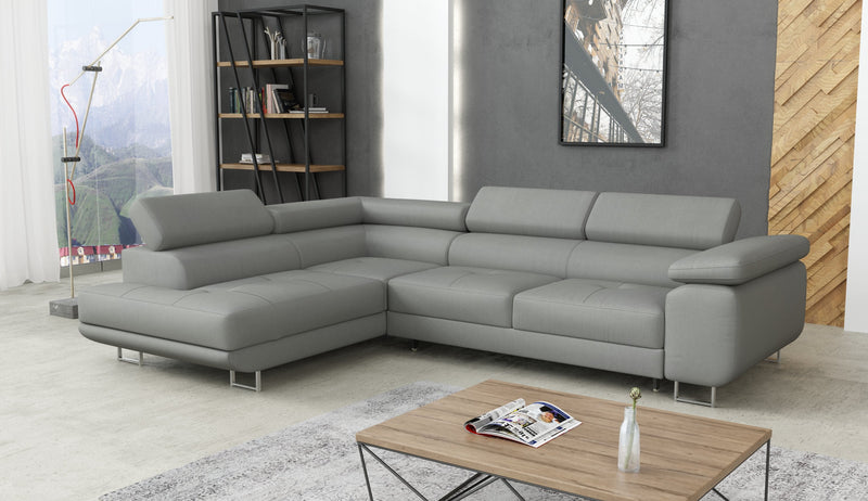 CORNER SOFA BED CALIPSO 275CM PAROS5 / SPRINGS + FOAM