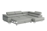 CORNER SOFA BED CALIPSO 275CM PAROS02 / SPRINGS + FOAMMade in PAROS fabric click hereProduct dimensions:- width: 275 cm- depth: 203 cm- seat depth: 56 cm- seat height: 43 cm- corner height: 90 cm- sleeping area: 125x195 cmThe corner is made of high qualit