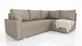 CORNER SOFA BED FINO 228CM/ SPRINGS + FOAM