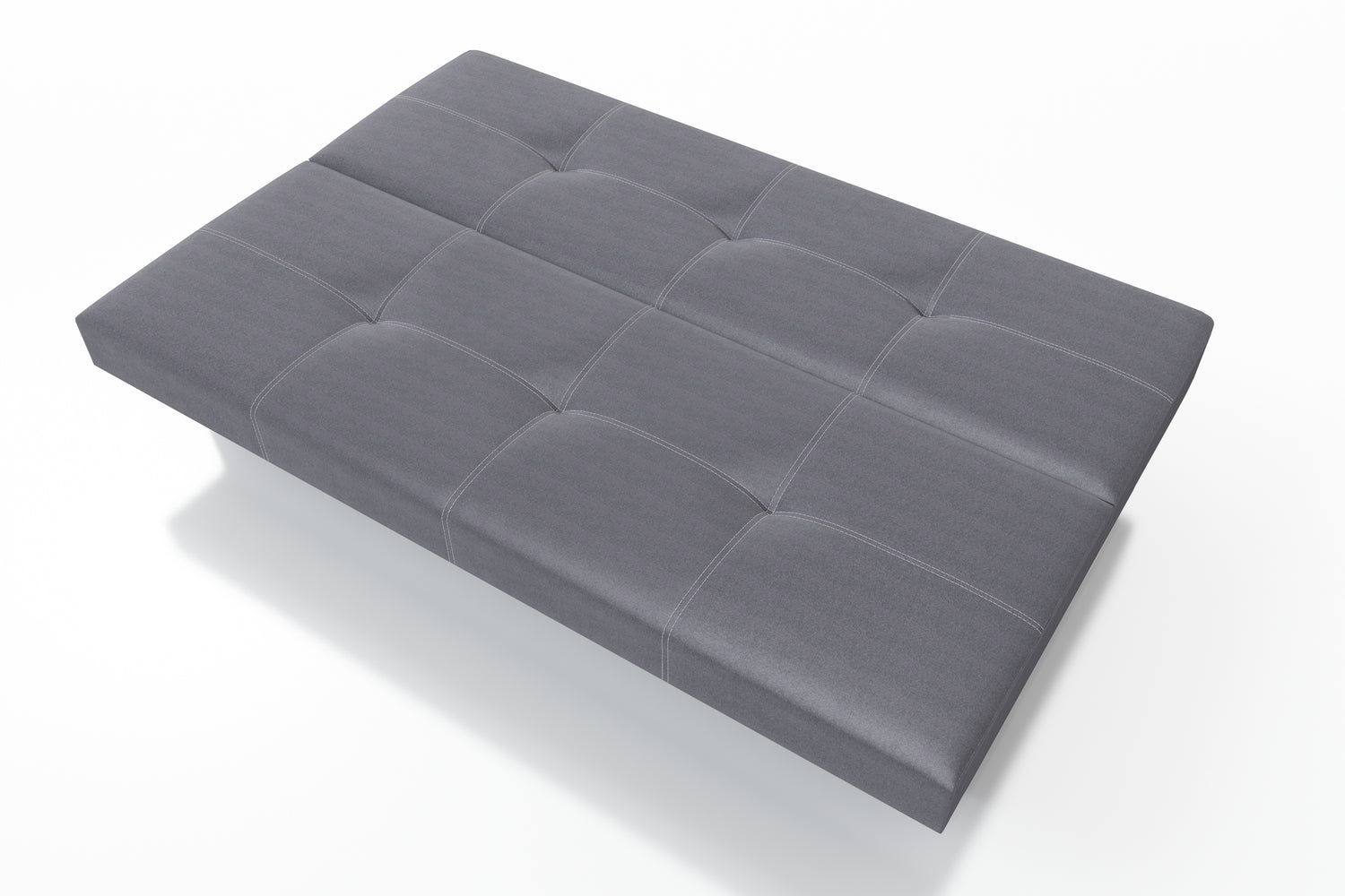 ROZKLADACIA POHOVKA AXEL 195CM SAWANA 05 ŠEDÁ / PRUŽINY + PENOVÁ VÝPLŇ