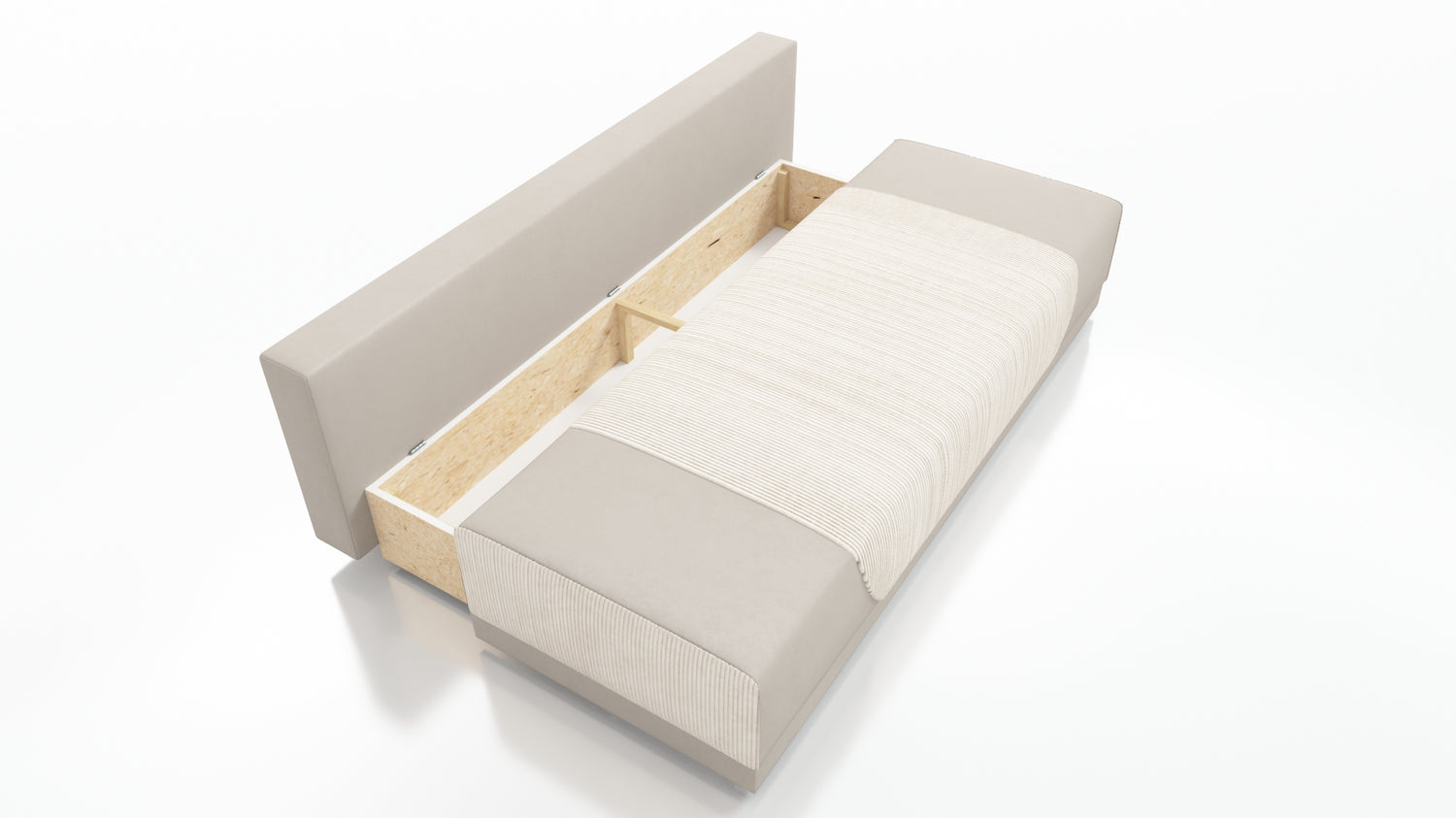 NEW!! SOFA BED CLEO 201CM POSO 100 PAROS 02The new sofa from the CLEO collection is a classic style and great functionality. Beautiful sewing and 4 large, soft pillows add to its unique charm. Thanks to the standard use of wave springs and highly elastic