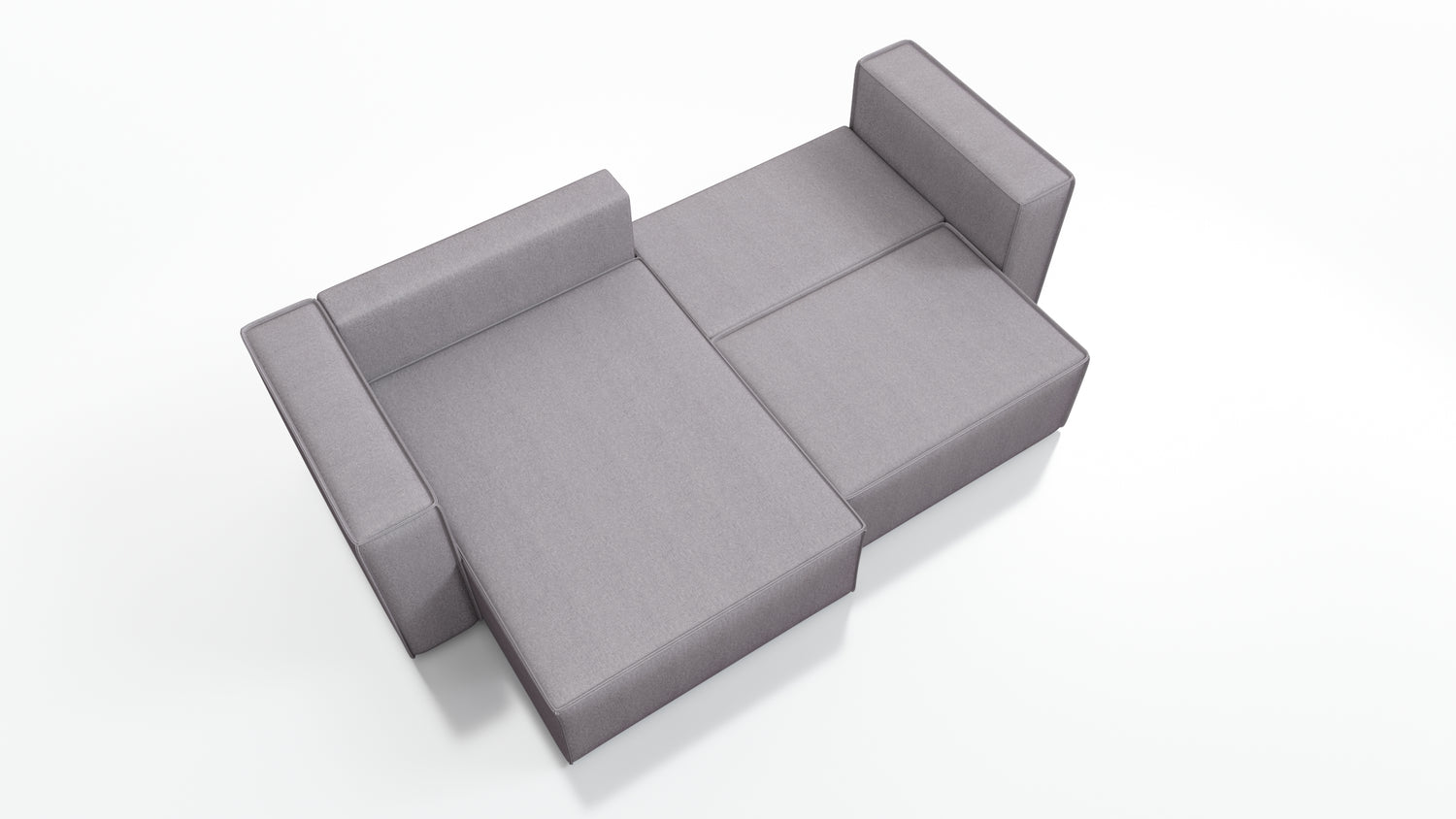CORNER SOFA BED OTTO VOGUE 255CM UNIVERSAL CORNEROTTO corner sofacontainer dimensions:• length: 97 cm,• width: 62 cm,• height: 24 cm.Sleeping function:width 205 cmdepth 125 cm/ 138 cmpackaging:sides: 95/50/73 28 kgdouble + backrest: 62/78/103 39 kgottoman