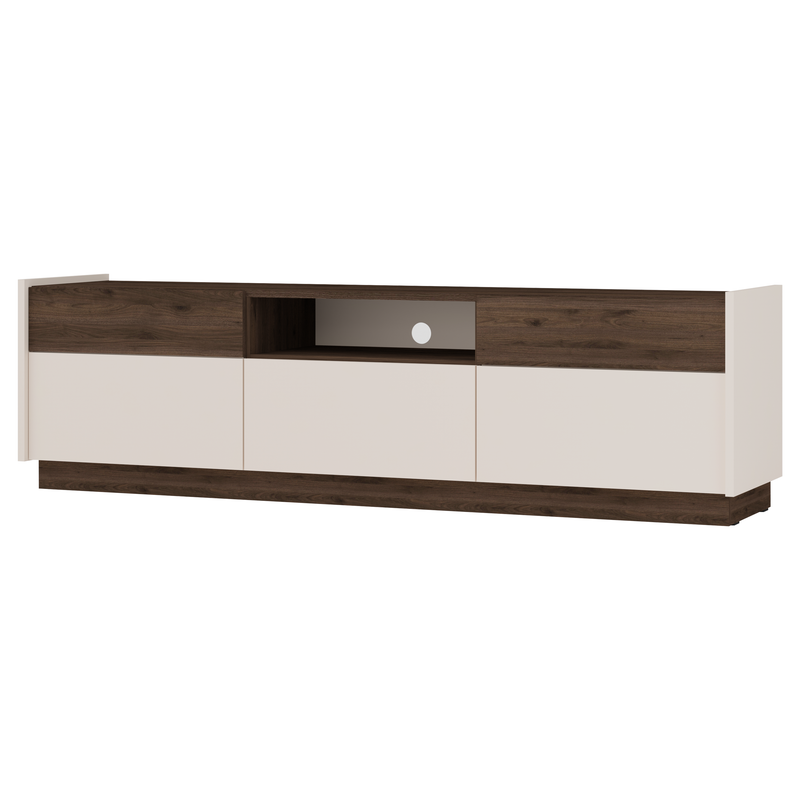 LIVING ROOM KOBE FURNITURE SET SAND BEIGE / WALNUT OKAPI