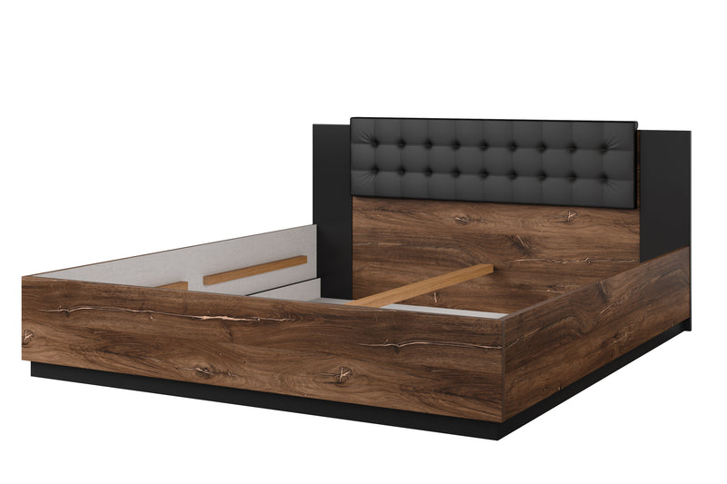 Sigma Ottoman Bed [EU Super King]The Sigma bed offers a chic and cozy upholstered headboard with charming tufting on its backrest, perfect for upgrading your master bedroom's style. Additionally, its clever under-bed compartment provides ample space to ne